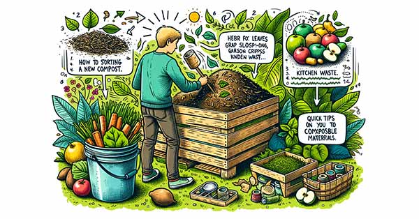 Tips for Starting a Compost Pile